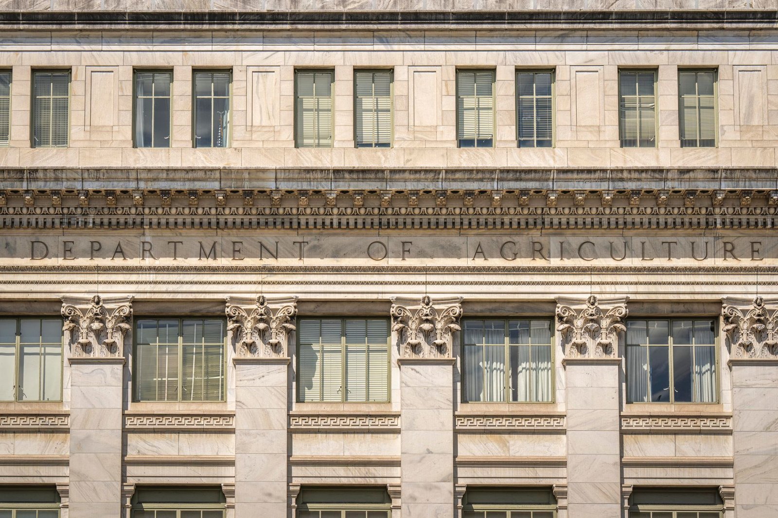 department of agriculture building facade